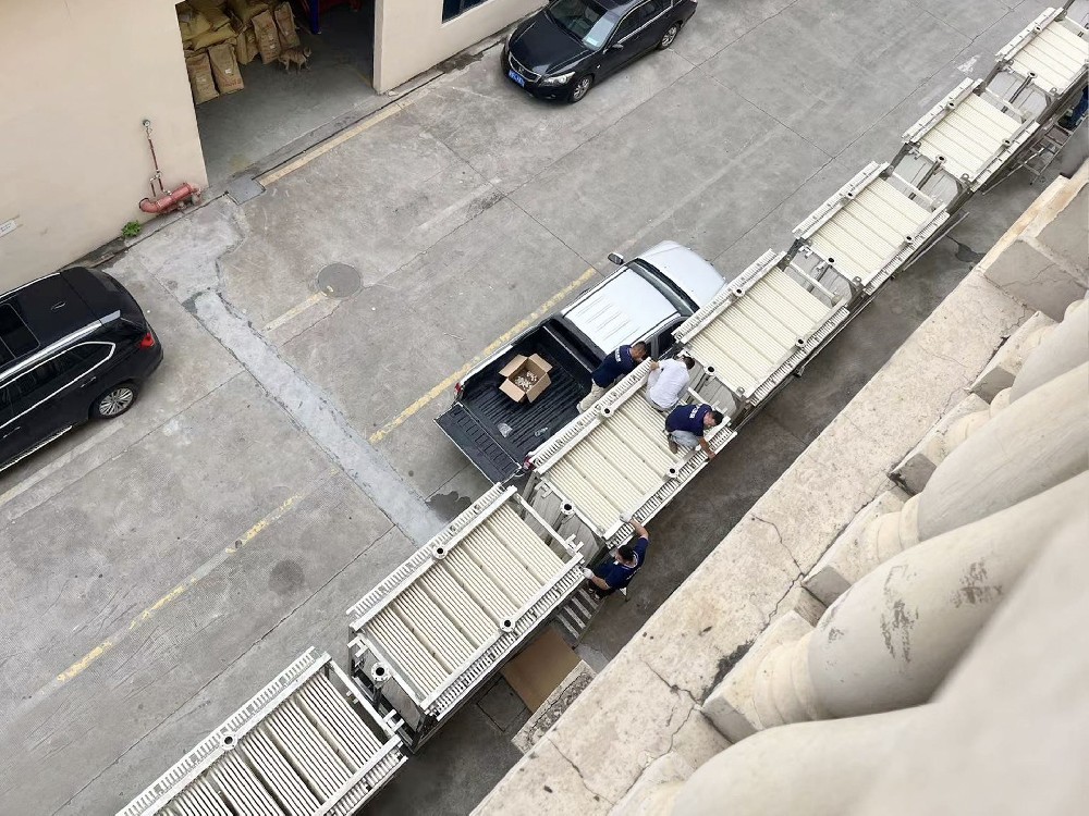 三菱 MBR 膜在选型过程中首推 40M2 膜面积 设计通量一般设计设计多少